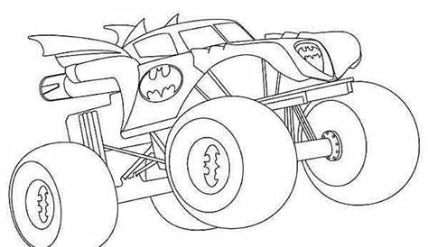 Monster Truck Coloring Pages | Coloring Pages To Print