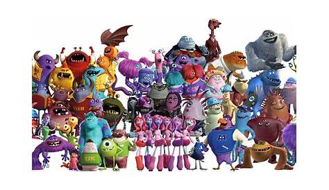 Characters of Monsters Inc. : Pixar