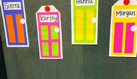 10 fully Assembled Monsters Inc Inspired RA Door Decorations Name Tags