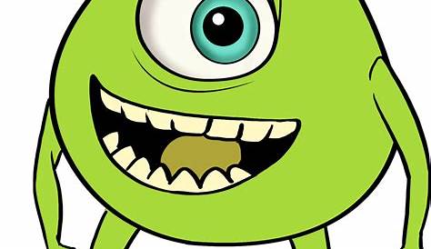 How to Draw Mike Wazowski from Monsters, Inc. - Really Easy Drawing