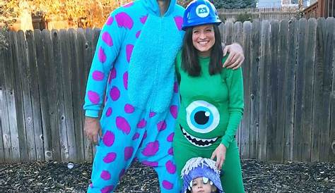 Monsters Inc family themed Halloween costume Family Themed Halloween