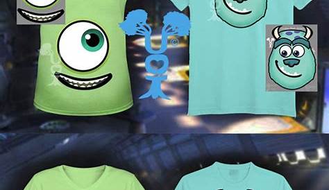 Disney Pixar Monsters Inc. Mike And Sully 90’S Style T-Shirt – Teezou Store
