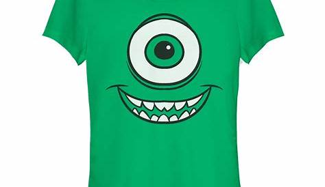 Monsters Inc. - Junior's Monsters Inc Mike Wazowski Eye T-Shirt