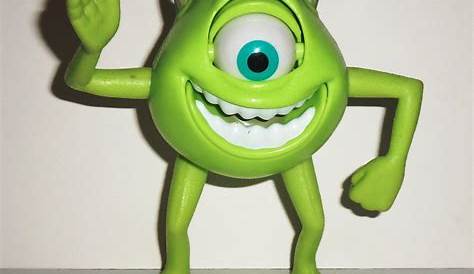 McDonald's 2005 Pixar Pals Monsters Inc Mike Wazowski Figure Happy Meal