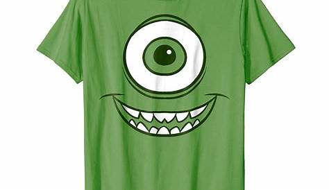 Monsters University Mike Wazowski Mens T-Shirt (Large): Amazon.co.uk
