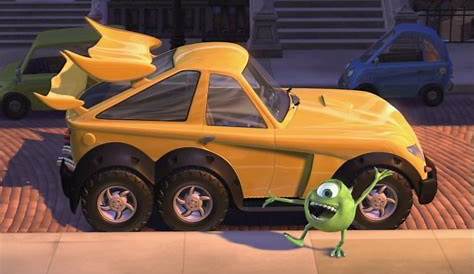 Monsters Inc Mikes New Car