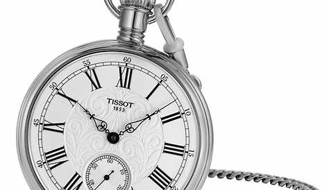 Tissot Yellow Gold Open Faced Stylist Pocket Watch circa 1950s For Sale