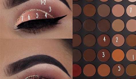 Morphe 350 Palette Looks Dark Skin Pin By Amanda Adams On TUTORIELS ️ Makeup , Makeup