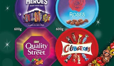 Morrisons has a 4 for £5 offer on boxes of Christmas chocolates