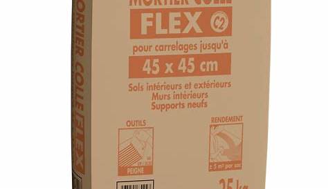 Mortier colle Express pour carrelage mur et sol, 25 kg