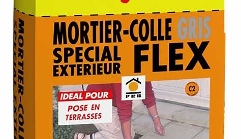 Mortier Colle Flex Exterieur Leroy Merlin Intérieur/extérieur 1er Prix, 25kg