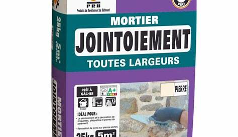 Mortier De Jointoiement Ton Pierre Prb 25 Kg PRB, Leroy Merlin