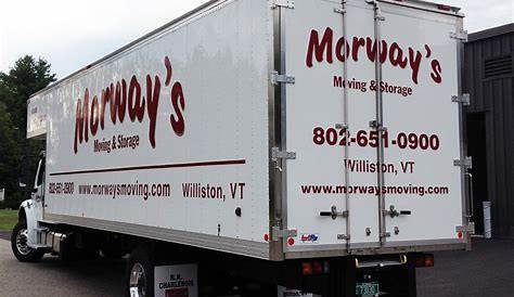 Morway's Moving and Storage - Movers In Williston 05495 VT