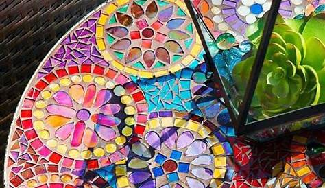 Mosaique Idees Deco Abstrait En Mosaïque Fresque, Idée De Décoration,