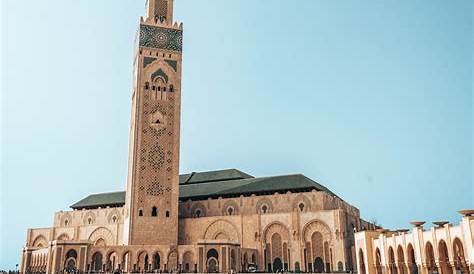 The Majestic Hassan II Mosque in Casablanca