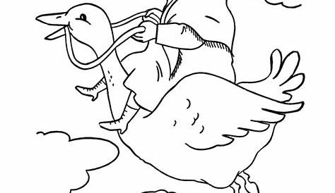 Mother Goose Coloring Pages
