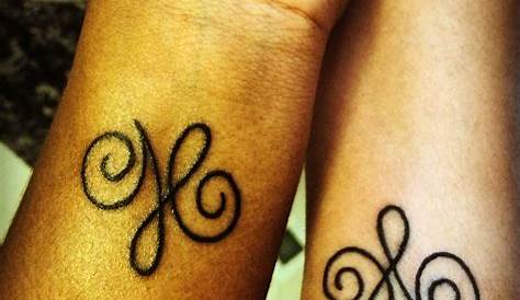Mother and children tattoo symbol | Tattoo ideen, Sternenkinder tattoo