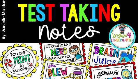 Motivational Testing Notes Motivation Sticky For Students Motivation