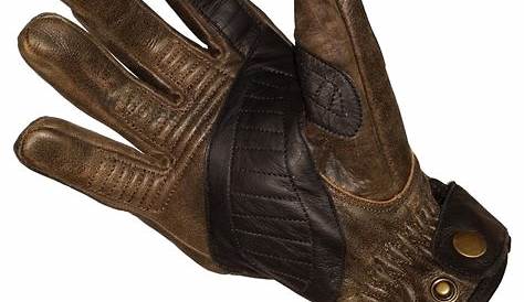 Speed and Strength Rust and Redemption Distressed Dark Brown Gloves