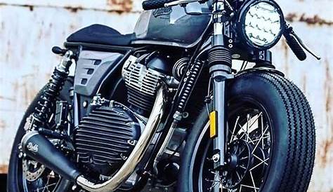 🏁 caferacerpasion.com 🏁 Big tires and big bike! Cafe Racer custom by