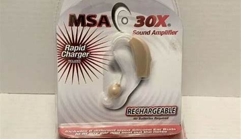 Msa 30x Sound Amplifier Clamshell Find out more by clicking the