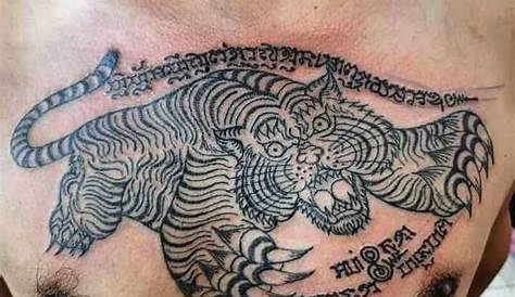10+ Amazing Muay Thai Tiger Tattoo Designs | PetPress