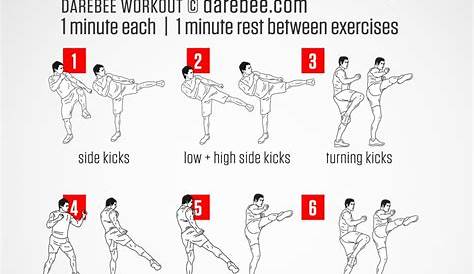 Kicker Workout | Muay thai workouts, Mma workout, Boxing training workout