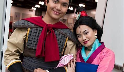 Mulan and Shang | Cute couple halloween costumes, Disney princess