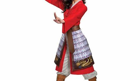 Mulan Halloween Costumes for Adults & Kids