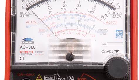 Multimeter Analog Wikipedia