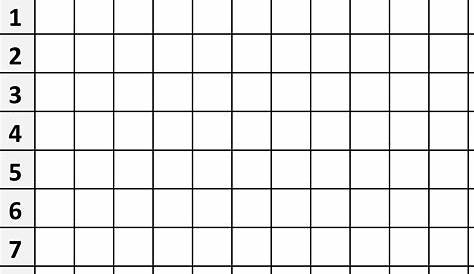 blank multiplication table 1 12 | Multiplication chart, Multiplication