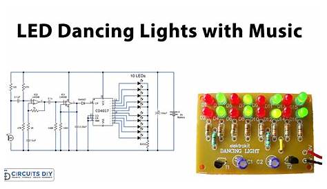 How to make Music Reactive Dancing LED Circuit