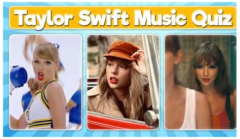 Music Quiz Taylor Swift Favourite Song On