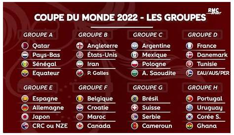 Coupe du monde 2022 : le tirage au sort complet des groupes de
