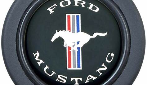 For Ford Mustang Carbon Fiber Steering Wheel Emblem 3D Car Stickers Car