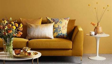Mustard Yellow Accents Autumn Decor Color Trend