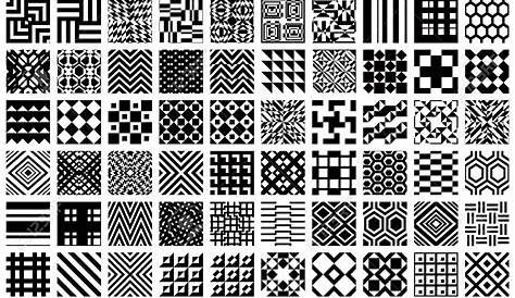 Schwarz und weißes Muster #print #pattern #blackandwhite | Pattern art