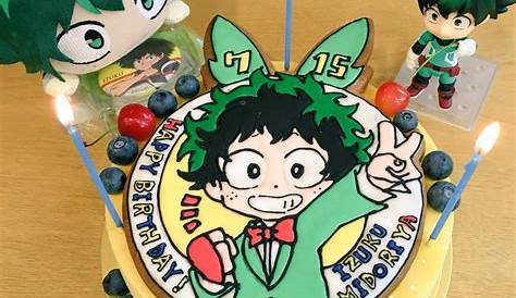 CakeyBakeyDoo en Instagram: “Anime cake for Ash who loves My Hero