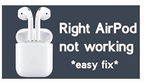 Apple's fix for when one AirPod won't connect isn't working for many