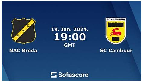 NAC Breda vs SC Cambuur - TheSportsDB.com