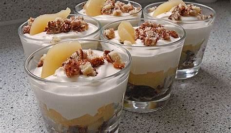 Birnen Tiramisu im Glas - Rezept - Sweets & Lifestyle®