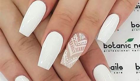 Dazzling Nail Art Designs In White: Unleash Your Creative Flair