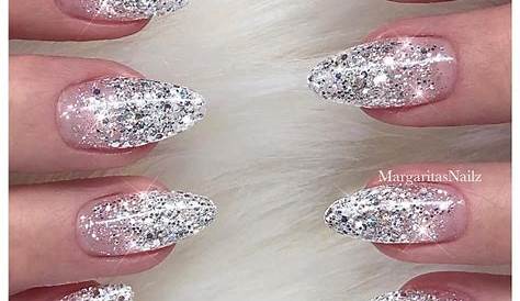 Nail Art Designs With Silver Glitter