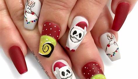 Nightmare Before Christmas Nail Art Ideas That Will Haunt Your Dreams