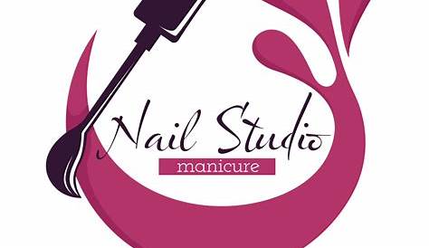Nail Salon Logo Vector Royalty Free Image Stock