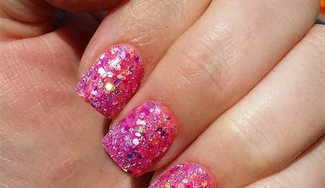 Nail Sparkle Design S Purple Glitter Gradient With Nicole By Opi Cosmetic