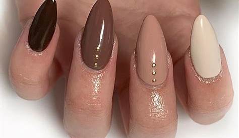 Nails Ideas Brown 40+ Cool Nail Designs To Try In Fall The
