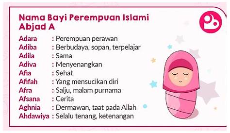 Nama Nama Bayi Perempuan Islam Yang Cantik / 500 Nama Bayi Perempuan