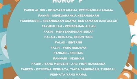 45 Nama Bayi Laki Laki Islam Modern Dan Artinya 2021 Awalan A Pilihan