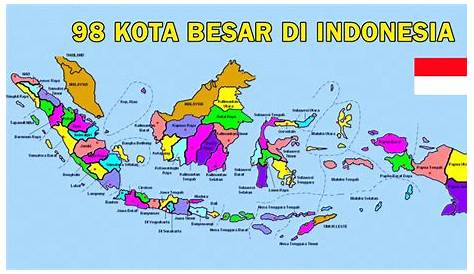 Peta Indonesia Lengkap dengan Nama - Juragan Poster